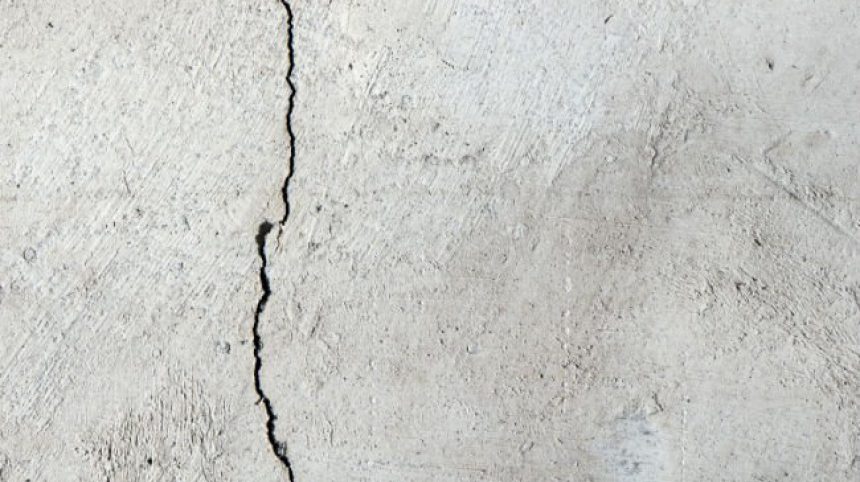 Cracked Concrete Foundation